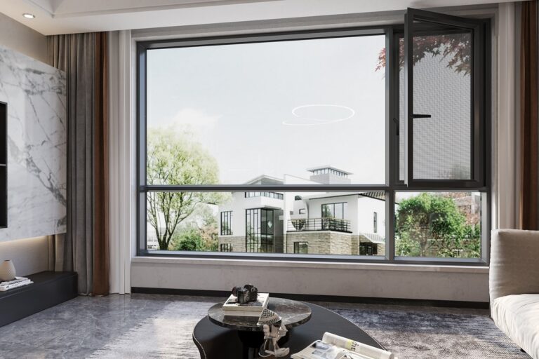 美度·GD110C时尚窄边内平开窗1